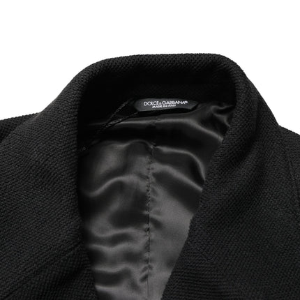 Dolce & Gabbana Black Double Breasted 2 Buttons Suit Jacket