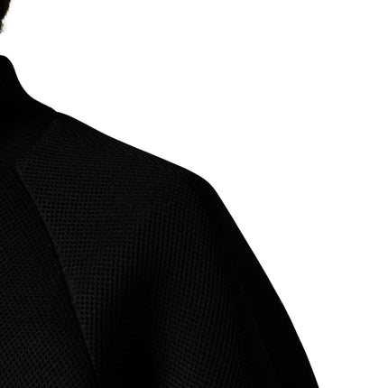 Dolce & Gabbana Men Black Nylon Full Zip Bomber Jacket