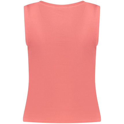 Tommy Hilfiger Pink Cotton Women's Tank Top
