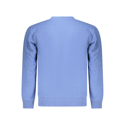 Superga Azzurro Cotton Men Sweatshirt