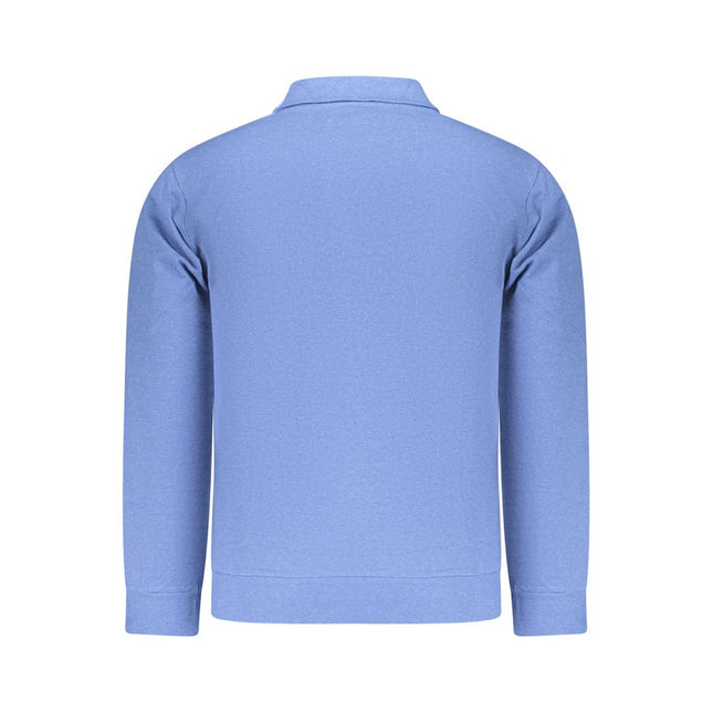 Superga Azzurro Cotton Men's Sweatshirt