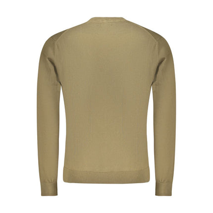 Napapijri Verde Cotton Men's Long-Sleeve Shirt