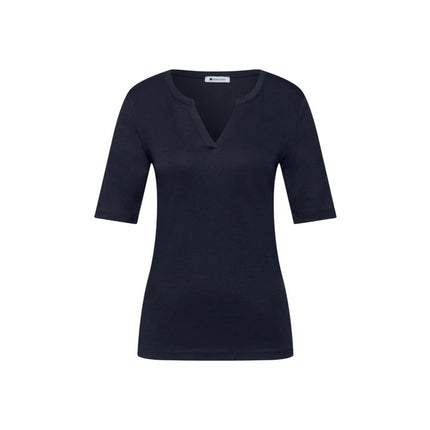 Street One Blue Cotton T-Shirt