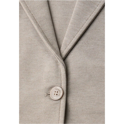 Street One Beige Polyacrylic Blazer