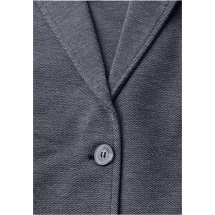 Street One Blue Polyacrylic Blazer