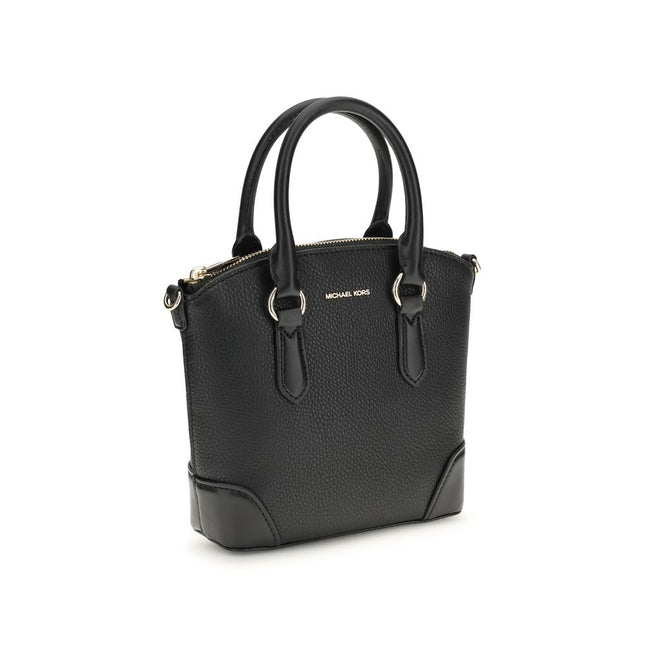 Michael Kors Black Calf Leather Bos Taurus Handbag