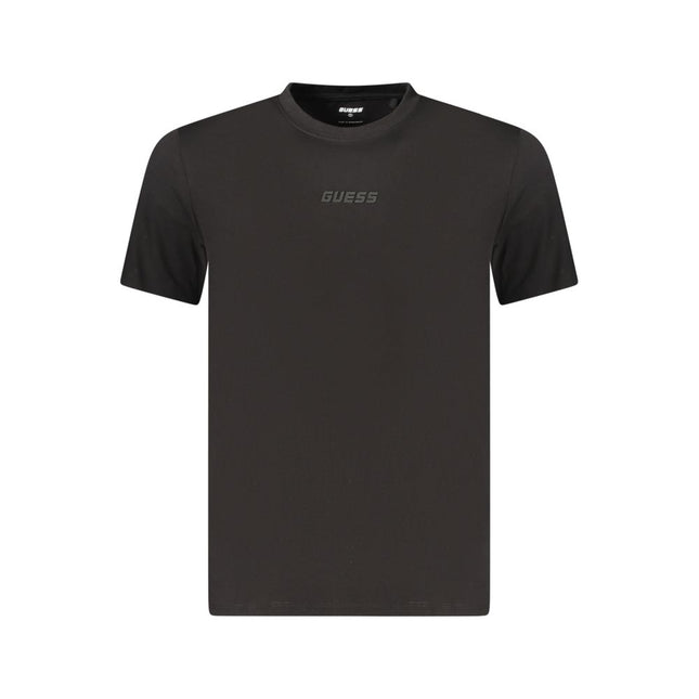 Guess Jeans Black Organic Cotton Men T-Shirt