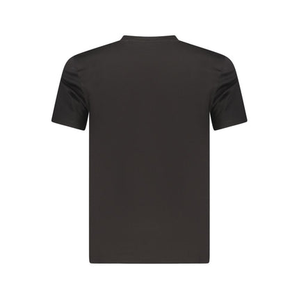 Guess Jeans Black Organic Cotton Men T-Shirt