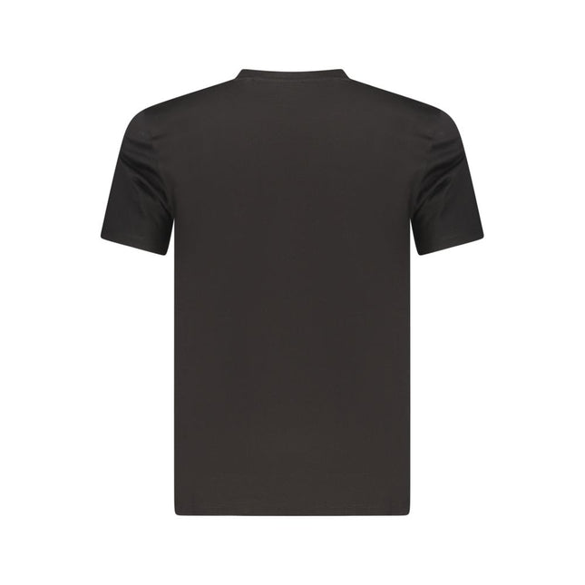 Guess Jeans Black Organic Cotton Men T-Shirt