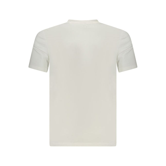 Guess Jeans White Cotton Men T-Shirt