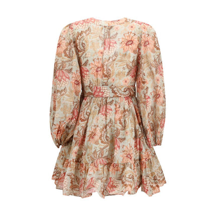 Zimmermann Multicolor Cotton Casual Dress