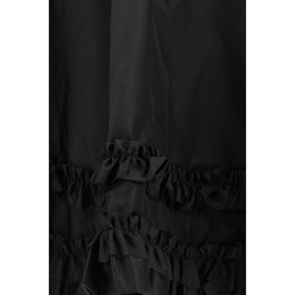 Ganni Black Recycled Polyamide Mini Skirt