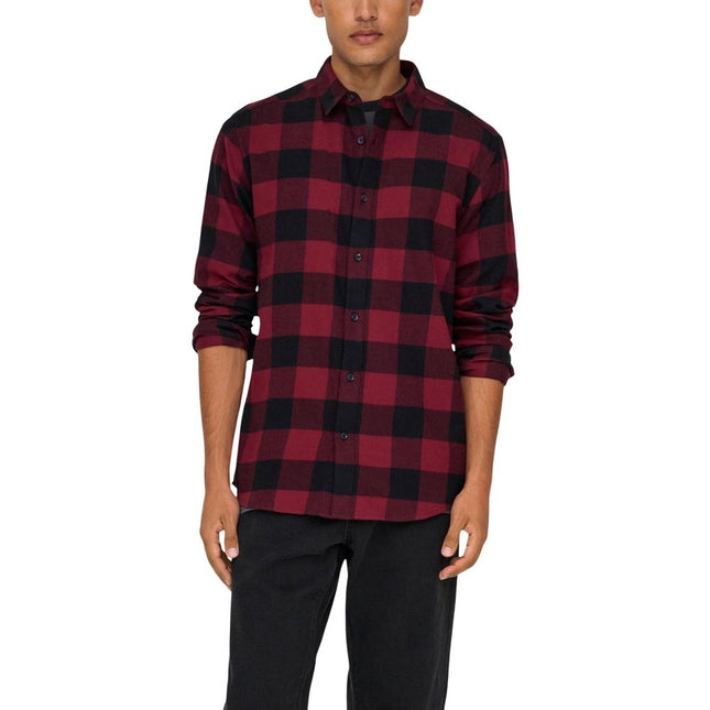 Only & Sons Multicolor Cotton Pattern Shirt