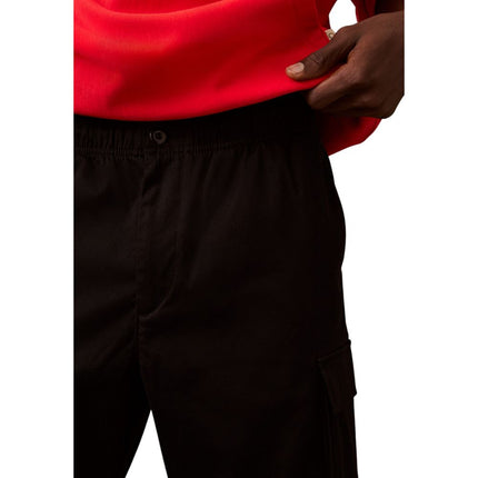 Calvin Klein Jeans Black Cotton Cargo Pants