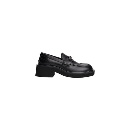 Tommy Hilfiger Jeans Black Leather High Heel Pumps
