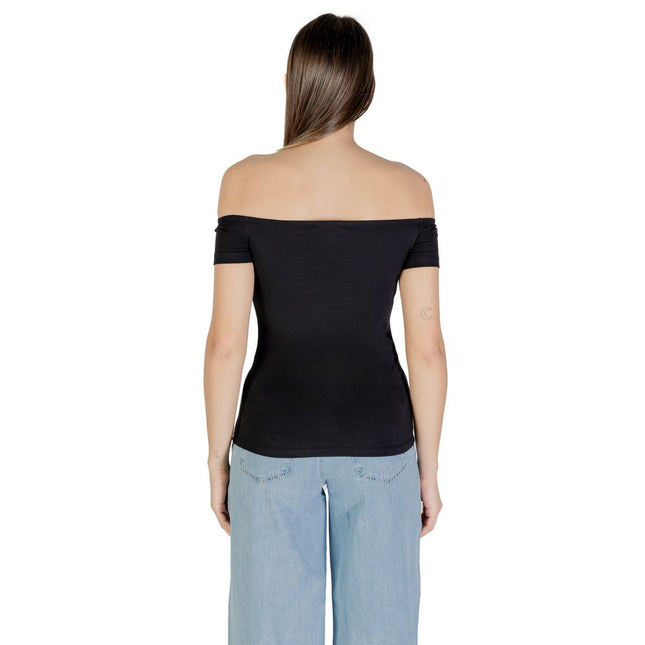 Calvin Klein Jeans Black Cotton T-Shirt