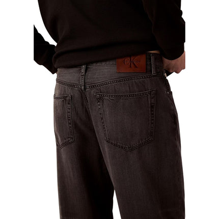 Calvin Klein Jeans Black Lyocell Relaxed Fit Jeans