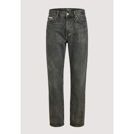 Calvin Klein Jeans Beige Cotton Relaxed Fit Jeans