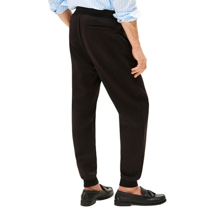 Tommy Hilfiger Black Cotton Joggers (Workout Pants)