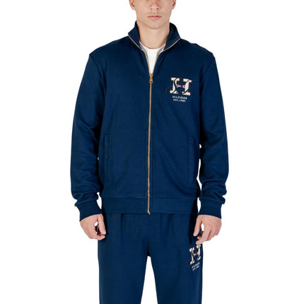 Tommy Hilfiger Blue Recycled Cotton Sweatshirt
