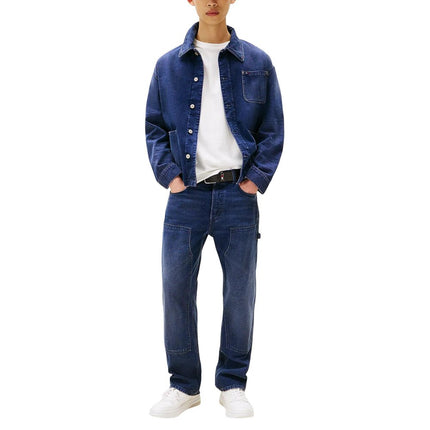 Tommy Hilfiger Jeans Blue Recycled Cotton Relaxed Fit Jeans