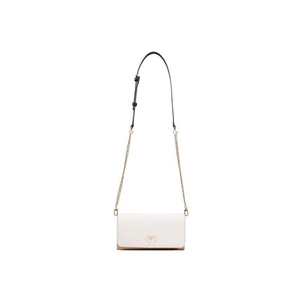 Guess Beige Polyethylene Clutch Bag