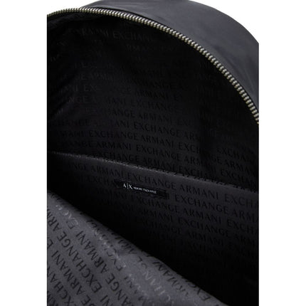 Armani Exchange Black Polyamide Backpack