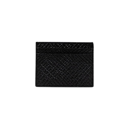 Armani Exchange Black Leather Cardholder