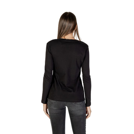 Armani Exchange Bicolor Cotton Long Sleeve T-Shirt