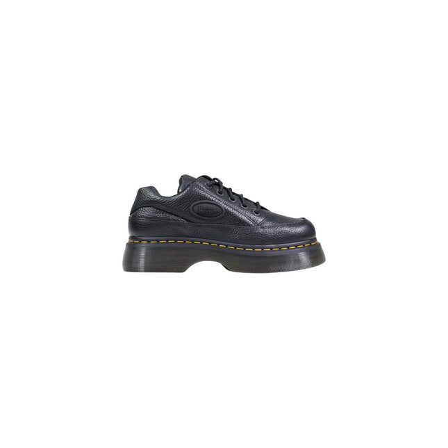 Dr. Martens Black Leather Platform Pumps
