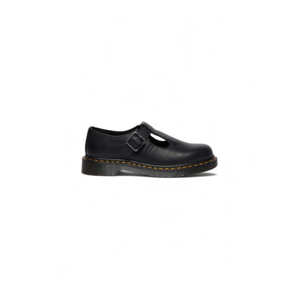 Dr. Martens Black Leather Platform Pumps