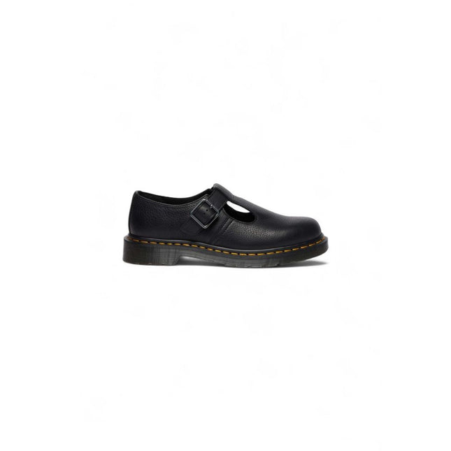 Dr. Martens Black Leather Platform Pumps