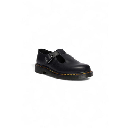 Dr. Martens Black Leather Platform Pumps