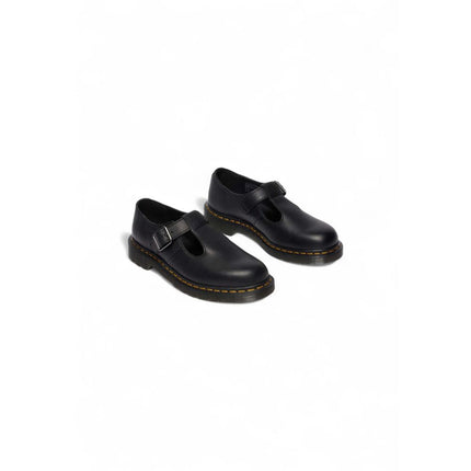 Dr. Martens Black Leather Platform Pumps