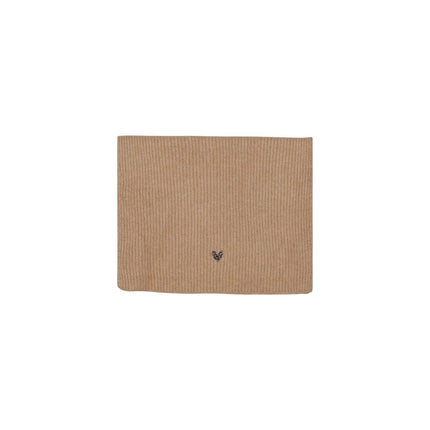 Pieces Beige Recycled Polyester Scarf