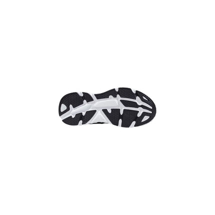 EA7 Emporio Armani Black And White Polyester Athletic Sneakers
