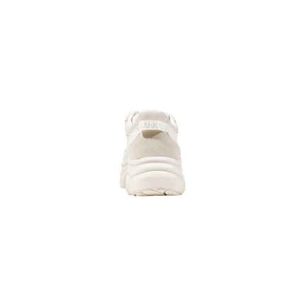 Liu Jo White Artificial Leather Chunky Sneakers