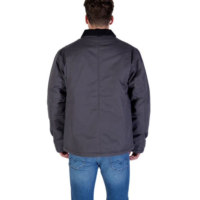 Tommy Hilfiger Jeans Gray Recycled Cotton Denim Jacket