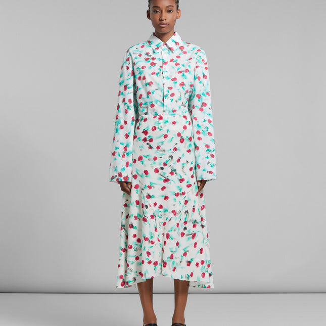 Marni White Fibres Skirt