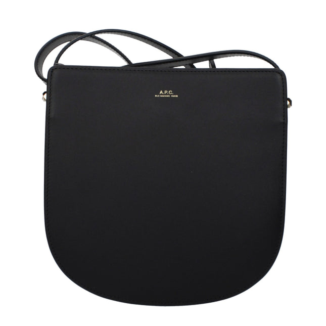 A.P.C. Black Leather Crossbody Bag A.P.C.