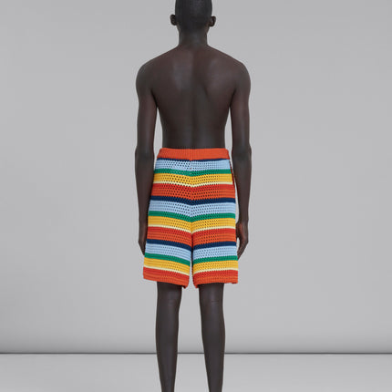 Marni Multicolor Fibres Knee Length