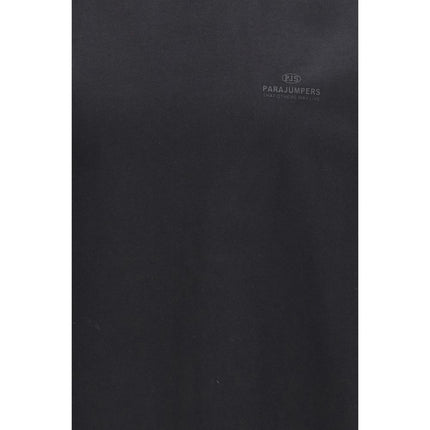 Parajumpers Black Cotton T-Shirt