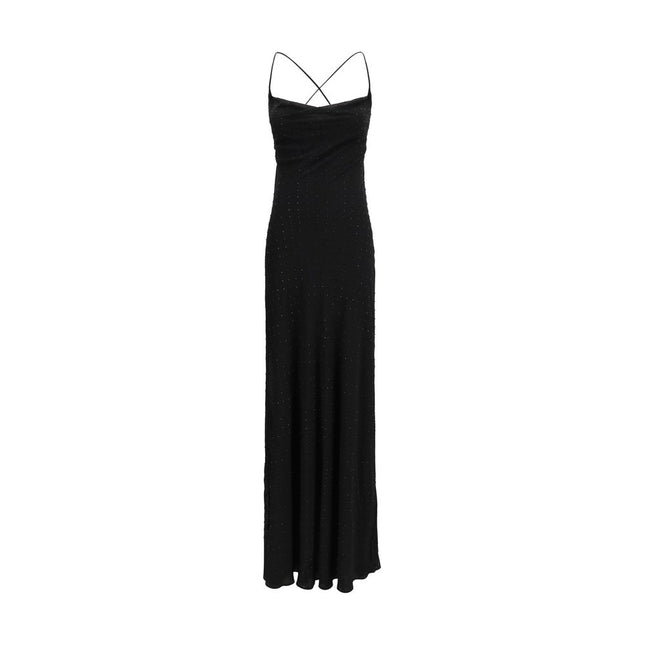 PINKO Black Polyester Casual Dress
