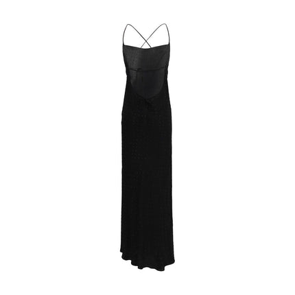 PINKO Black Polyester Casual Dress