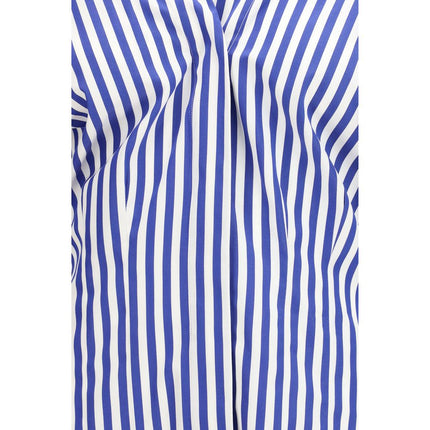 Givenchy Blue Cotton Pattern Shirt