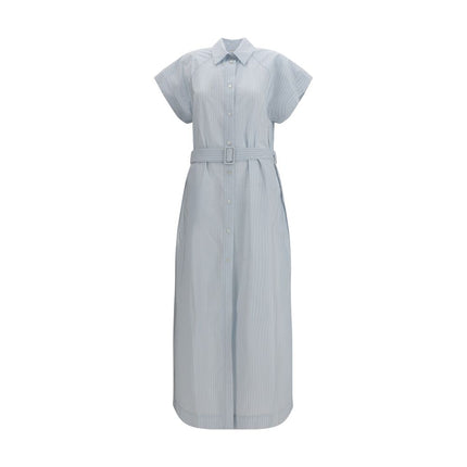 Jacob Cohen Blue Copper Long Dress