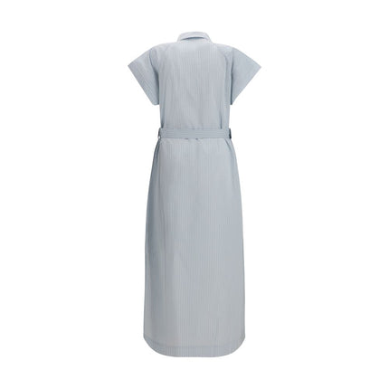 Jacob Cohen Blue Copper Long Dress