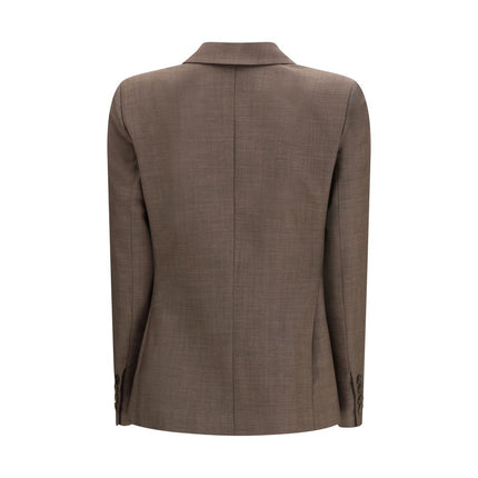 Blazé Milano Brown Wool Blazer