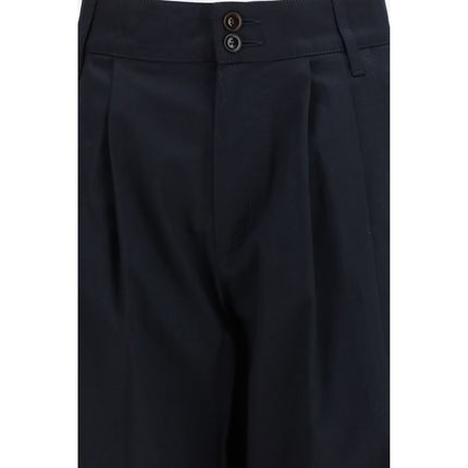 Jacob Cohen Blue Cotton Casual Pants