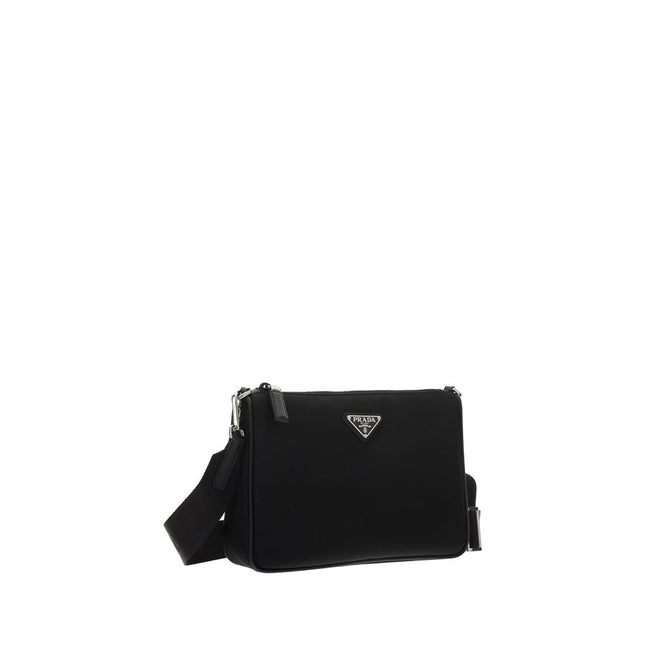Prada Black Recycled Polyamide Shoulder Bag